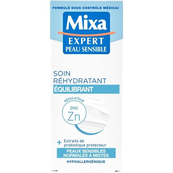 Tratamento rehidratante equilibrante con extracto de avea + cobre regulador de Mixa Expert Sensitive Skin Mixa 5,82 €
