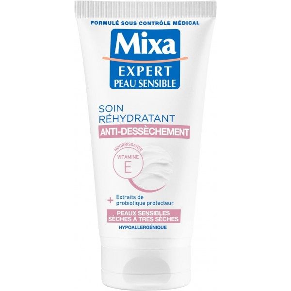Tratamento rehidratante antisecado con extracto de avea + karité nutritivo de Mixa Expert Sensitive Skin Mixa 5,82 €