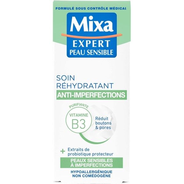 Tratamiento 2 en 1 Anti-Imperfecciones Muy Hidratante de Mixa Expert Pieles Sensibles Mixa 5,82 €