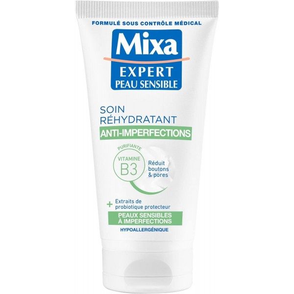 Tratamento 2 en 1 anti-imperfeccións moi hidratante de Mixa Expert Sensitive Skin Mixa 5,82 €