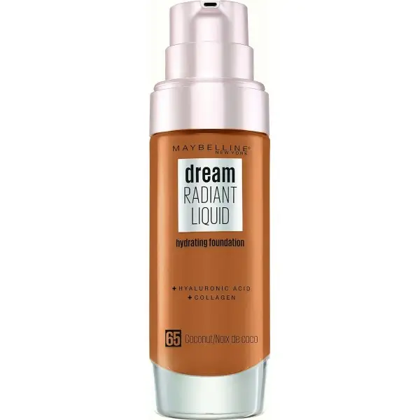 65 Coconut - Dream Radiant Liquid Care Foundation by Gemey Maybelline Maybelline €6.99