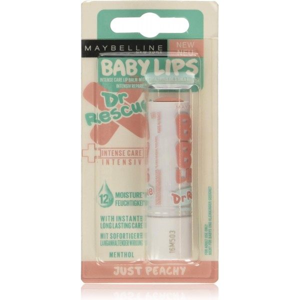 Just Peachy - Hydraterende lippenbalsem Dr Rescues 12h Baby Lips Gemey Maybelline Maybelline € 2,00