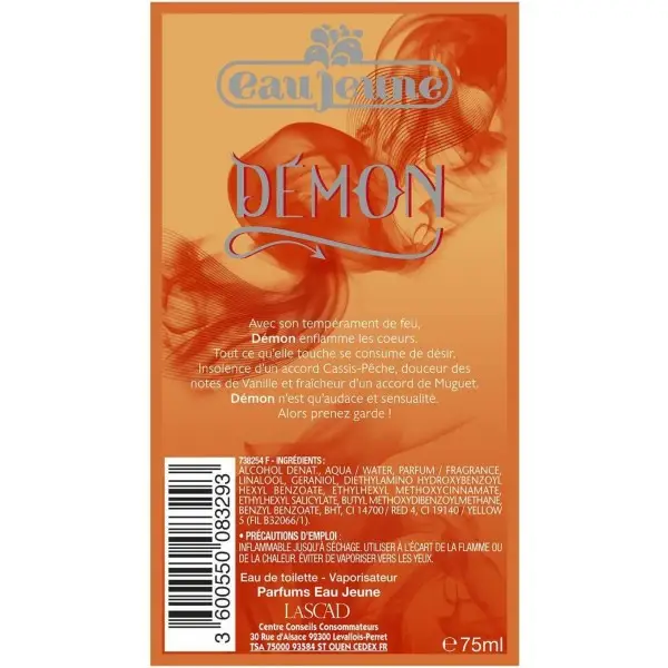 Démon - Eau de Toilette para mulleres 75 ml de Eau Jeune Eau Jeune 7,99 €