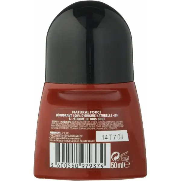Natural Force - 48h Roll-on Deodorant from MENNEN MENNEN €3.99