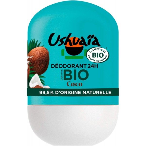 Noix de Coco - Déodorant Bille Bio 24h de USHUAIA USHUAIA 3,99 €