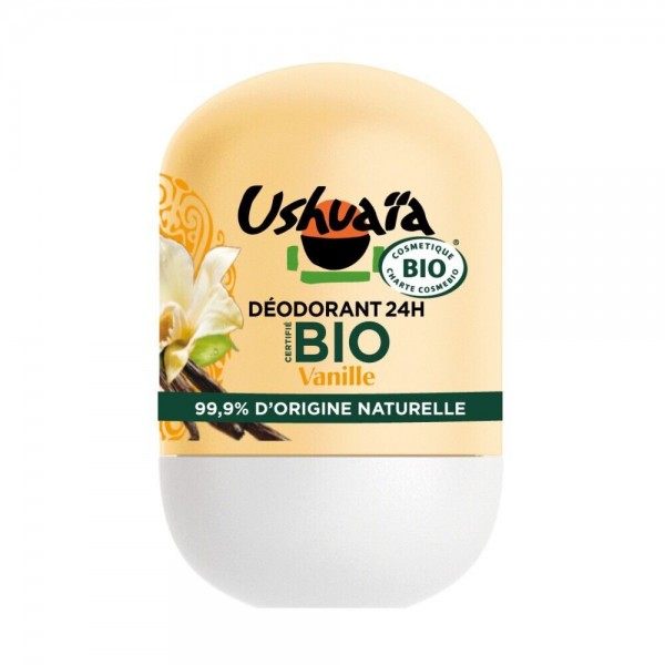 Vanille - 24-uurs biologische roll-on deodorant van USHUAIA USHUAIA € 3,99