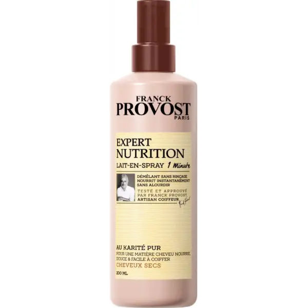Expert Nutrition Leche en spray de 1 minuto con karité para cabello seco de FRANCK PROVOST Franck Provost 5,99 €