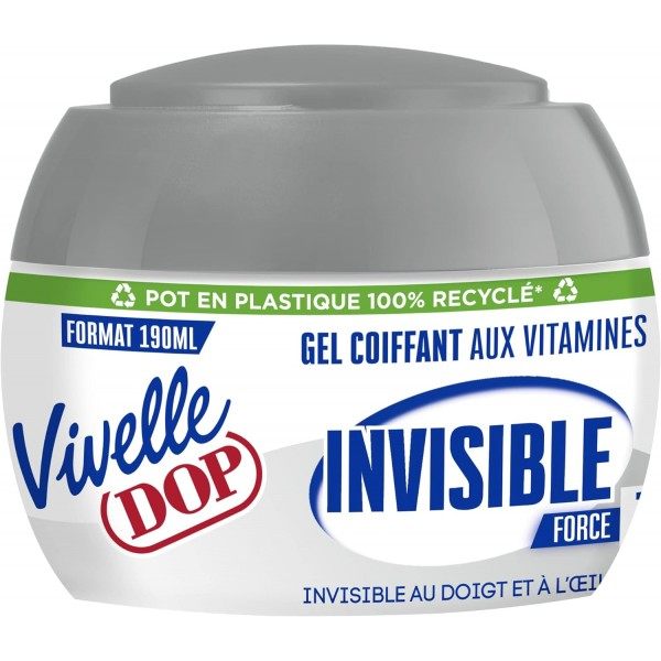 Gel Coiffant Invisible aux Vitamines Fixation Force 7 de Vivelle Dop DOP 3,99 €