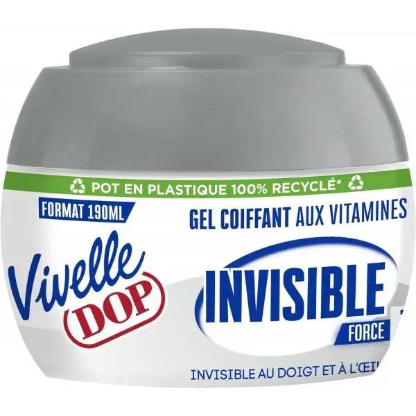 Gel Coiffant Invisible aux Vitamines Fixation Force 7 de Vivelle Dop DOP 1,80&nbsp;€