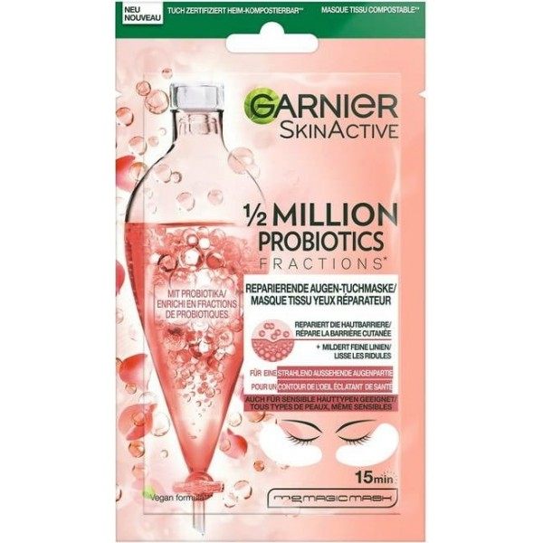 Maschera per occhi in tessuto riparatore 1/2 milione di frazioni di probiotici di Garnier La Provençale € 2,49