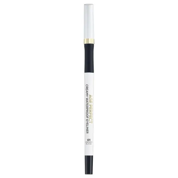 01 Negre - Delineador d'ulls impermeable i antimanca Textura cremosa i suau Age Perfect de L'Oréal Paris L'Oréal 6,99 €