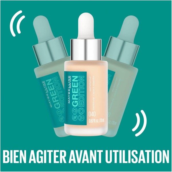 Tint 10 - Superdrop Green Edition Tinted Oil Face Tinted Dry Oil Foundation de Maybelline New-York Maybelline 6,99 €