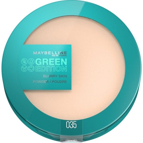 Tint 035 - Blurry Skin Green Edition Mattifying Foundation Powder van Maybelline New York Maybelline € 6,99