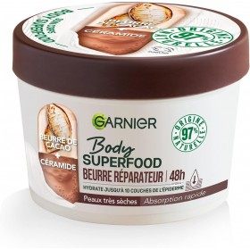Herstellende Hydratatie Lichaamsverzorgingscrème 48HAu Cacaoboter & Ceramide Body Superfood van Garnier Garnier € 5,99