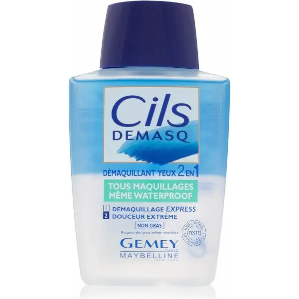 Bi-Phase Eye Makeup Remover All Eyelash Makeup Demasq by Maybelline New York Maybelline €3.00