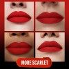 299 Meer Scarlet - Kleursensationele ULTIMATTE slanke lippenstift van Maybelline Maybelline € 5,00