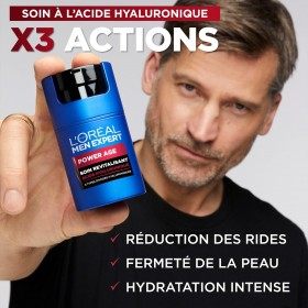 Soin Visage Revitalisant & Anti-Âge Power Age pour Homme À l'Acide Hyaluronique de L'Oréal Men Expert L'Oréal 6,00&nbsp;€
