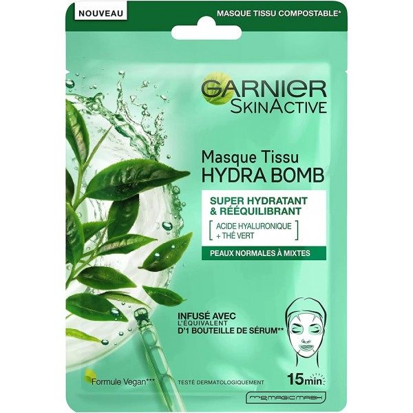 Garnier SkinActive La Provençale Hydra Bomb Hydraterend en herstellend bladmasker € 3,00