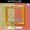 Chill x Daring - Paleta d'ombres d'ulls Color Rivals Altament pigmentada, impermeable de Maybelline New York Maybelline ...