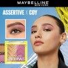 Assertive x Coy - Paleta de sombras de ojos Color Rivals altamente pigmentada, resistente al agua de Maybelline New York