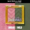 Urban x Wild - Paleta de sombras de ojos Color Rivals Altamente pigmentada, resistente al agua de Maybelline New York