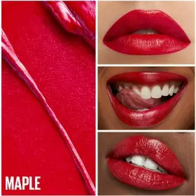04 Acero - Rossetto satinato e pigmentato con crema al burro di cacao verde Edizione vegana di Maybelline New York Maybel...