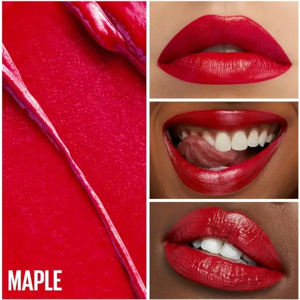 04 Maple - Barra de llavis setinada i pigmentada amb crema de mantega de cacau Verd Vegan Edition de Maybelline New York