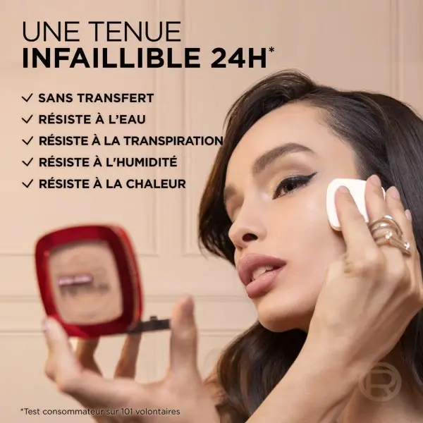 300 Ambre - Fond de Teint Poudre Longue Tenue Waterproof Infaillible 24H Fresh Wear de L'Oréal Paris L'Oréal 7,50&nbsp;€