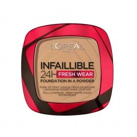 300 Ambre - Fondotinta in polvere a lunga tenuta waterproof Infallibile 24H Fresh Wear da L'Oréal Paris L'Oréal € 8,50