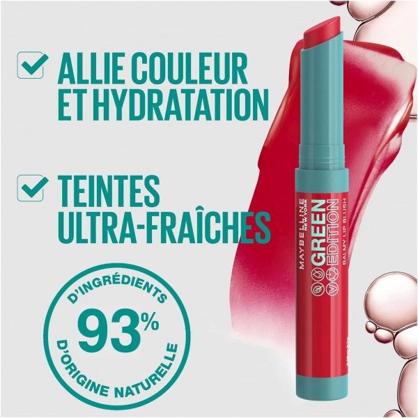 004 Flare – Lippenfondant angereichert mit Mangoöl Green Edition von Maybelline New-York Maybelline 3,50 €