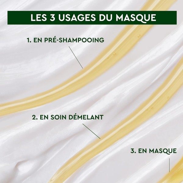 Intensief herstellend aanvullend masker Duindoorn en biologische olijfolie AOP Provence voor beschadigd haar van La Provençale