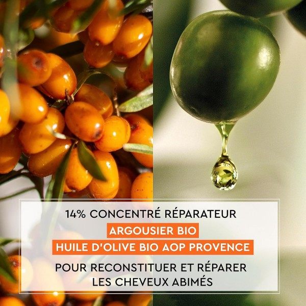 Intense Repair Reconstituting Mask Sea Buckthorn & Organic Olive Oil PDO Provence For Damaged Hair by La Provençale La Pr...