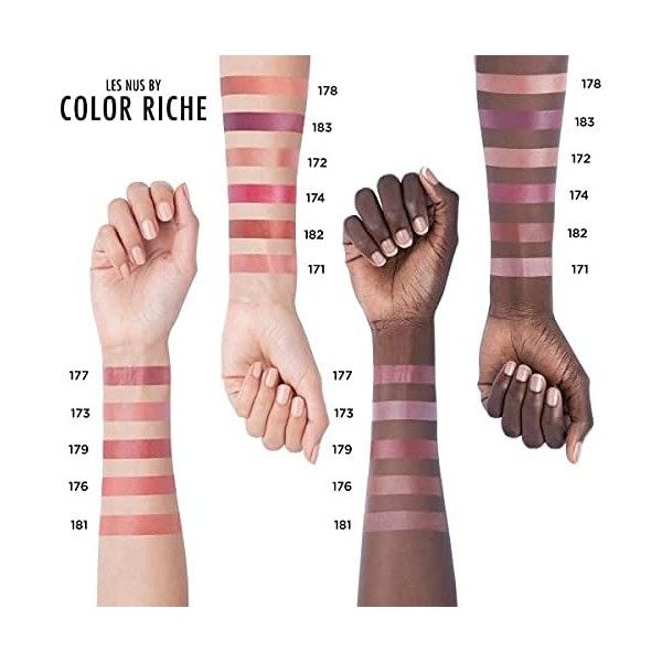 183 Exuberant - Color Riche Satin Gladde vochtinbrengende lippenstift met pure pigmenten, omega 3 en vitamine E van L'Oréal