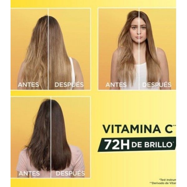 Trattamento rinforzante per capelli 3 in 1 con vitamina C 72H Brilliance Fructis di Garnier Garnier € 3,50