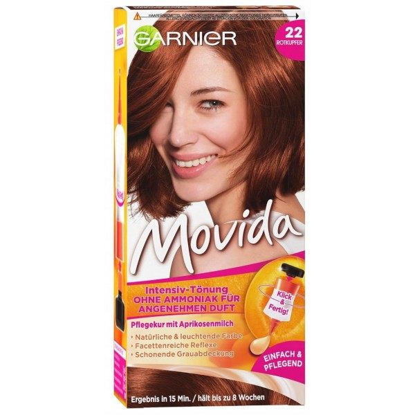 22 Cuivre Rouge - Coloration temporaire sans ammoniaque Movida de Garnier Garnier 5,00 €