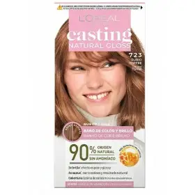 723 Almond Blonde - Casting Natural Gloss colorante sen amoníaco de L'Oréal Paris L'Oréal 6,00 €
