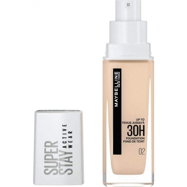 02 Porcelain - Maybelline New York Superstay Active Wear 30h High Coverage Foundation Maybelline €7.50