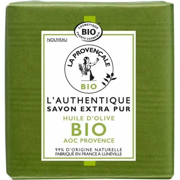 L'Authentique Savon Extra Pur Huile d’Olive Bio AOC Provence de La Provençale La Provençale 2,00&nbsp;€