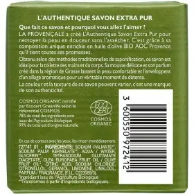 L'Authentique Savon Extra Pur Huile d’Olive Bio AOC Provence de La Provençale La Provençale 2,00&nbsp;€