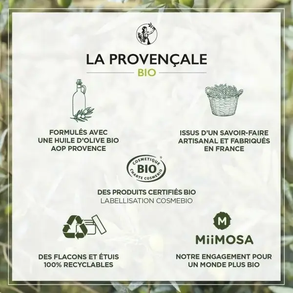 De authentieke extra pure biologische olijfoliezeep AOC Provence van La Provençale La Provençale € 3,49
