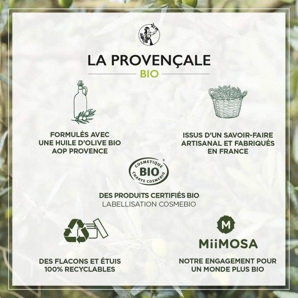 The Authentic Extra Pure Organic Olive Oil Soap AOC Provence from La Provençale La Provençale €3.49