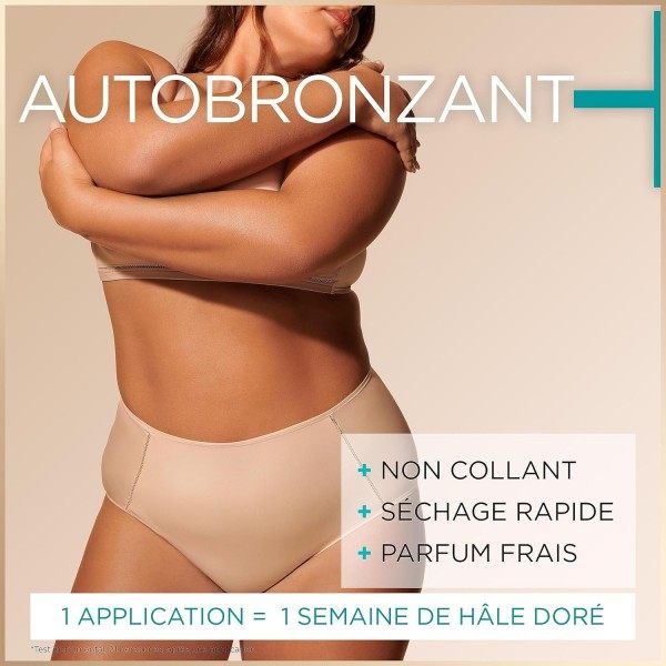 Bronceador natural leite autobronceador dourado e bronceado luminoso durante 1 semana de GARNIER Ambre Solaire Garnier 7,99 €