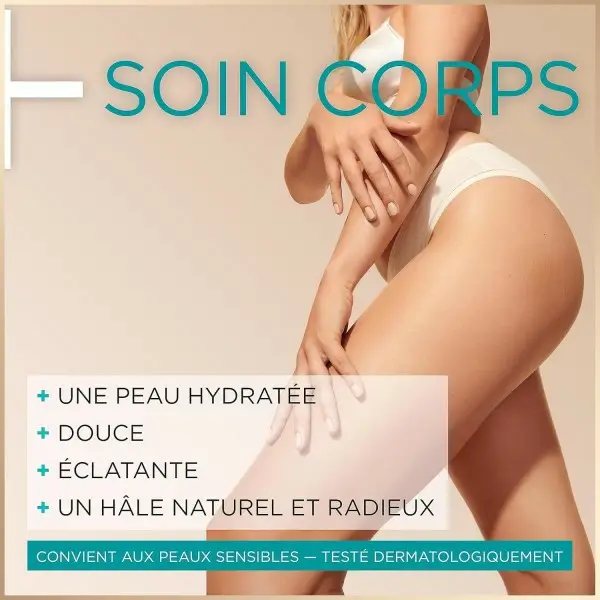 Lait Autobronzant Natural Bronzer Hâle Doré et Lumineux Pendant 1 Semaine de GARNIER Ambre Solaire Garnier 7,99&nbsp;€