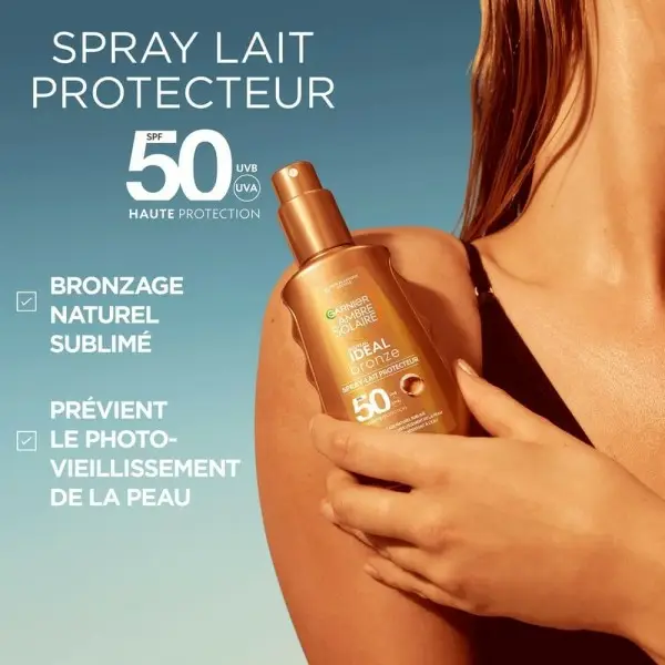 Ideal Bronze Schutzmilchspray LSF 50 von GARNIER Ambre Solaire Garnier 7,99 €
