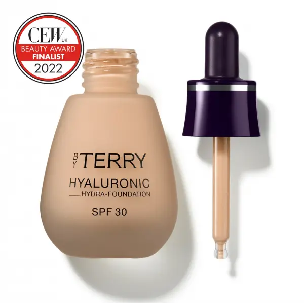 200C Natural - Base de maquillaje hidratante enriquecida con ácido hialurónico, acabado MATE, FPS 30 de By Terry Paris By Terry