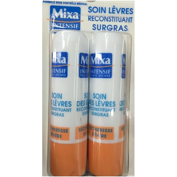 Pack de 2 productos supergrasos restauradores para el cuidado labial Mixa Mixa 3,00 €
