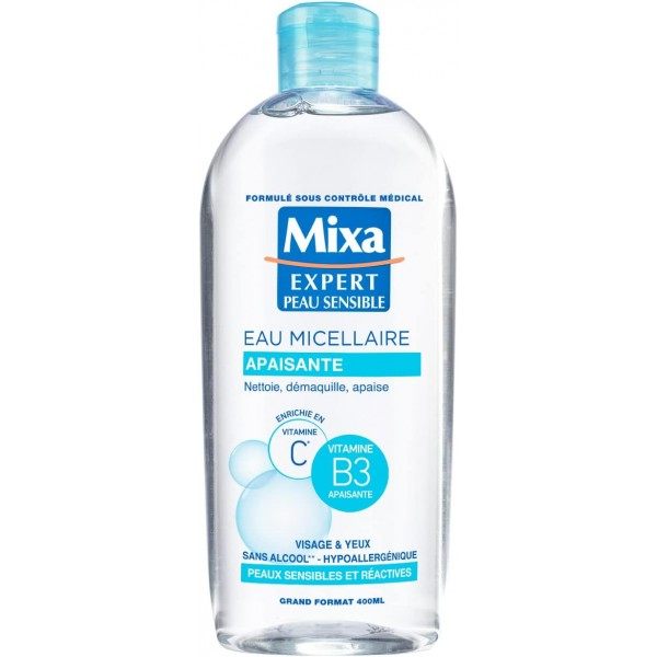 Eau Micellaire Physiologique de Mixa Expert Peau Sensible Mixa 3,30&nbsp;€