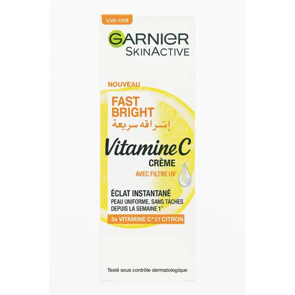 Garnier SkinActive Fast Bright Day Cream enriched with Vitamin C Garnier €3.50