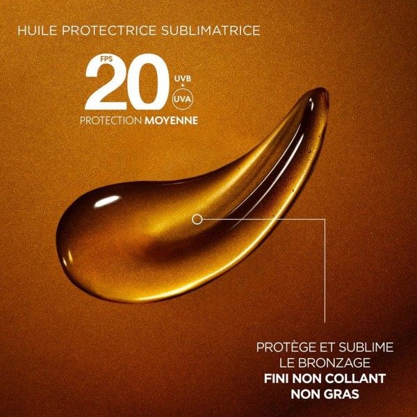 Ideal Bronze Sublimating Protective Oil SPF20 Vitamin E & Sheabutter von GARNIER Ambre Solaire Mixa 8,00 €