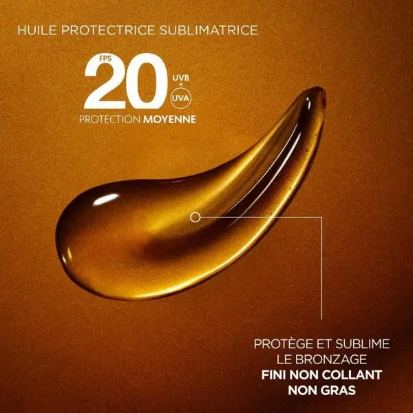 Ideal Bronze Sublimatore Olio Protettivo SPF20 Vitamina E e Burro di Karitè di GARNIER Ambre Solaire Mixa € 8,00